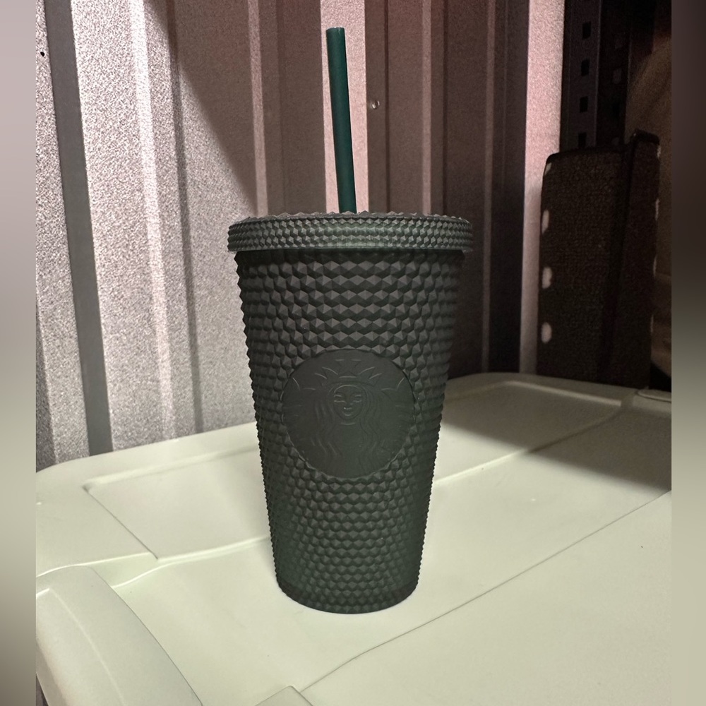 NEW grande Starbucks matte studded tumbler